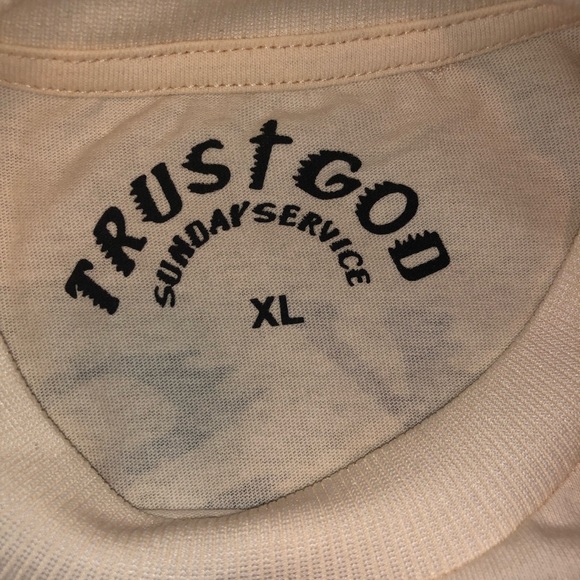 Kanye Sunday Service Trust God T-Shirt - Picture 5 of 5